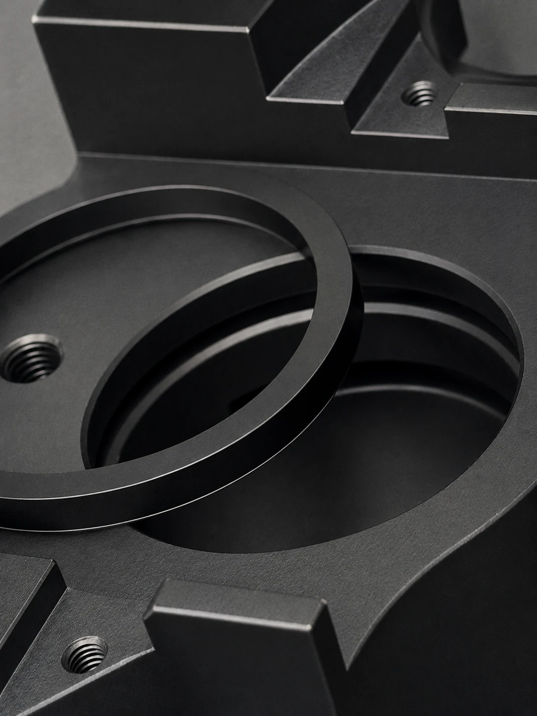 MCP201 oil seal machining close-up